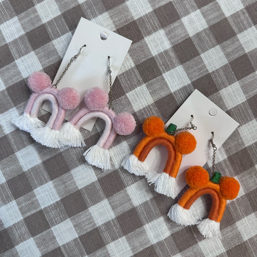 Disney small shop earrings